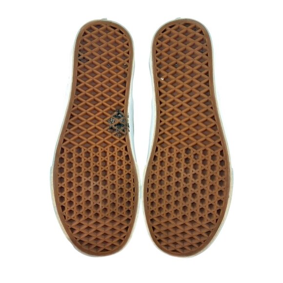 Vans Slip-On Tan Checkerboard Skate Shoe Men’s Size US 9.5 Women’s US 11 UNISEX - Picture 9 of 9